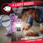 ENERGIZER LED Lantern X1500 (2-Pack), IPX4 Water Resistant Tent Lights, Super Bright Battery Powered Lanterns for Camping, Outdoors, Emergency