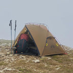 Night Cat Ultralight Backpacking Tent: Waterproof Lightweight Two People Camping Tent for Outdoor Hiking Trekking with Double Layers Aluminum Poles and Footprint