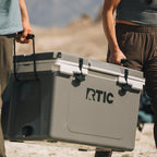 RTIC Ultra-Light 52 Quart Hard Cooler Insulated Portable Ice Chest Box for Beach, Drink, Beverage, Camping, Picnic, Fishing, Boat, Barbecue, 30% Lighter Than Rotomolded Coolers