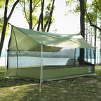REDCAMP Large Hammock Hot Tent with Stove Jack, Waterproof & Windproof Winter Wall Tent with Snow Skirt, Ultralight 4 Season Tents for Camping, Hiking, Bushcraft, Backpacking, Hunting