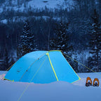 KAZOO 2／4 Person Camping Tent Outdoor Waterproof Family Large Tents 2/4 People Easy Setup Tent with Porch Double Layer | Outdoor, Waterproof, Family, Large, Tents, Easy Setup