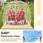 Goplus Sports Tent, Instant Pop up Weatherproof Shelter, Portable & Foldable Outdoor Clear View Bubble Tent w/Carrying Bag, Floor Mat, Watch Sports Events Camping