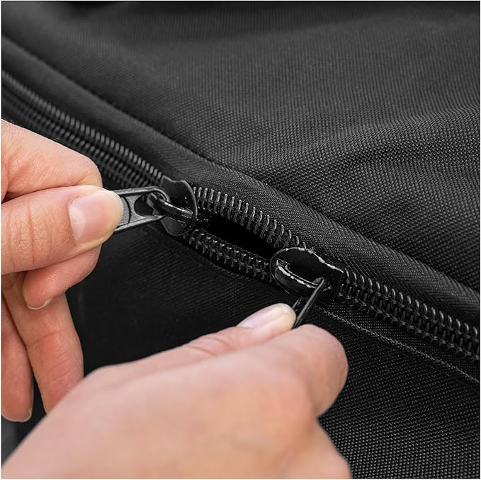 Blackstone 1722 Tabletop Griddle Cover & Carry Bag, 1722, Portable BBQ Grill Griddle Carry Bag & Cover for Travel - 600D Heavy Duty Weather Resistant - Blackstone Accessories, Black, 22 inch
