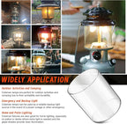 Glass Globe for Fueled Lanterns Replacement for Coleman Lantern Glass Globe, Globe for Coleman Lantern Fit for Camping Compatible with Coleman Model 288, NOT Including Propane Lantern Mantles, 1 PCS
