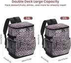 Cooler Backpack 33/40 Cans Coolers Insulated Leak Proof for Men & Women, Waterproof Soft Sided Lunch Camping Beach Travel Ice Chest Bag Hiking Picnic Backpack