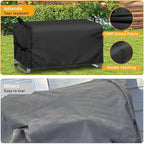 Smooker Cover Small for GE Profile Indoor Smoker, 17inch Outdoor Smoker Grill Cover Waterproof for Indoor Smoker, Pellet Smoker, Electric Smokers, BBQ Smokers-17 L x 21" W x 16 "H