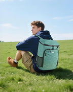 BAGLHER Lightweight Insulated Cooler Backpack - 30 Cans, Leak-Proof for Lunch, Picnic, Hiking, Camping Trips
