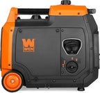 WEN 4800-Watt Portable Inverter Generator, Electric Start, RV-Ready, Quiet and Lightweight with Fuel Shut Off and CO Watchdog (56480iX)