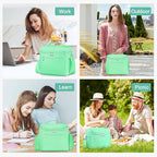 DALINDA Lunch Bag Cooler Bag Lunch Box for Women Men, Insulated Leak Proof LunchBox Lightweight for Picnic,Grocery,Beach,Camping,Travel,Work