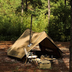 Hot Tent with Stove Jack – 4 Season Waterproof & Windproof Shelter for 1–4 People, Lightweight for Camping, Hiking, Hunting & Fishing
