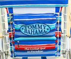 Tommy Bahama Hi-Boy 17" Seat Height 4-Position Lace-Up Suspension Folding Beach Backpack Chair