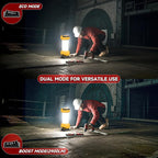 2900LM LED Work Light for Dewalt 20V MAX Battery, 360° Portable Camping Light with USB-C 20W Fast Charging, Dual Brightness, Low-Voltage Protection, Emergency Lantern(Battery Not Included)