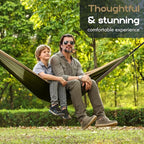 Camping Hammock Mosquito Net,Double & Single Portable Hammocks Hammocks with 2 Tree Straps,Hammock Tent for Travel Camping,Camping Accessories for Indoor Outdoor Hiking Backpacking Backyard Beach