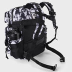 LHI Military Tactical Backpack for Men and Women 45L Army 3 Days Assault Pack Bag Large Rucksack with Shoe Compartment - Blue