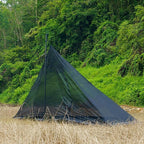 Hot Tent with Stove Jack Onefires Large Teepee Tent for Outdoor Family Camping 4-8 Person | with Stove Jack, Large, for Family Camping