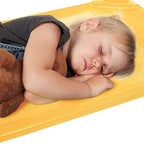 ECR4Kids Stackable Kiddie Cot, Ready-to-Assemble, Standard Size, Classroom Furniture, Yellow, 6-Pack