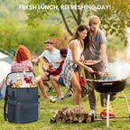 Cooler Backpack 33/40 Cans Coolers Insulated Leak Proof for Men & Women, Waterproof Soft Sided Lunch Camping Beach Travel Ice Chest Bag Hiking Picnic Backpack