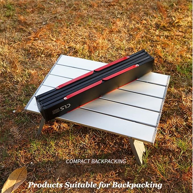 Camp Table Camping Mini Portable Foldable Table for Outdoor Picnic Barbecue Tours Tableware Ultra Light Folding Computer Bed Aluminum Desk