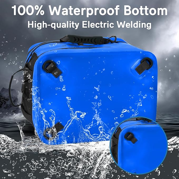 Waterproof PVC Material Paddleboard Cooler Deck Bag,40 cans Sup Deck Cooler Bag,Cooler Bag for Paddleboard,Lunch Box Cooler Insulated Bag,Camping Cooler Bag,Kayak Cooler Bag