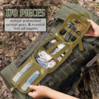 Survival Kits, 170 PCS First Aid Kit/Trauma Kit with Essential Survival Gear Emergency Medical Supplies for Hiking Camping Backpacking Outdoor Adventure, Gifts for Him Dad Men Christmas