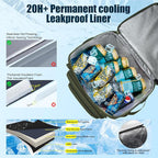 Backpack Cooler Insulated Leak Proof for Men Wowen 36 Cans Soft Cooler Backpack Insulated Waterproof Large Capacity Coolers Bag Portable for Lunch Camping Travel Picnic Hiking