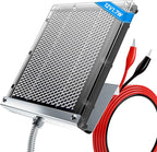 POWOXI 12V 1.7W Solar Panel for Deer Feeder Waterproof Solar Battery Charger with Mounting Bracket Alligator Clip Feeder Solar Panel 12 Volt