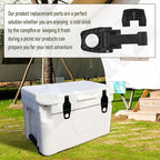 Cooler Cam Latch Compatible with Fatboy, Bird Dog, OVO, Seavilis, Xspec Coolers, Replacement Roto-Molded Cooler Cam Latch Assembly, Tree-line Cooler Latches Replacement (2)