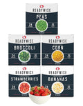 ReadyWise Emergency Food Supply - 120 Servings Fruits and Vegetables Survival Kit Boxes, Dehydrated Meals & Freeze Dried Prepper Food for Backpacking & Camping Essentials, up to 25 Year Shelf Life