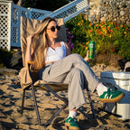 ICECO Adjustable Camping Chairs for Adults, Foldable High Back Camping Chair, Portable Folding Chairs for Outside, Reclining Outdoor Chair with Storage Bag, 400LBS, 10 Years Warranty