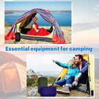 VitalCozy 24 Pcs Sleeping Bags for Adults Bulk Lightweight Waterproof Backpacking Camping Sleeping Bag with Compression Sack, Portable Compact for Winter Hiking Outdoor Camping Essential