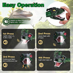 EverBrite Dinosaur LED Headlamp, T-Rex Head Lamp with Roar & Silent Mode, Batteries Included, Hands-Free Headlight for Camping, Hiking, Night Walking, Costume & Outdoor Use