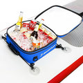 Waterproof PVC Paddleboard Cooler Deck Bag - 12 Can Soft Insulated Cooler for Paddleboarding, Camping, Kayaking