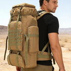 Hiking Backpack for Men 70L/100L Camping Backpack Military Rucksack Molle 3 Days Assault Pack for Climbing | Camping Backpack, 3 Days Assault Pack, for Climbing