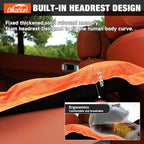 SUV Air Mattress, Self-Inflating Memory Foam Car Bed Mattress for SUV, Travel Camping Car Sleeping Pad with Storage Bag