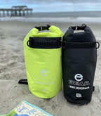 Enthusiast Gear Insulated Dry Bag Floating Cooler – 10L / 15L / 25L Roll Top, Leak Proof, Waterproof, Collapsible, with Padded Shoulder Strap - Perfect for Kayaking Fishing Beach