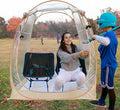 All Weather Proof Pod Sports Tent,Outdoor Weather Tent Sports Pod Pop Up Shelter with Sealed Floor,2-4 Person Clear Tent for Sport Event,Camping,Fishing 8 Sizes & Multicolor