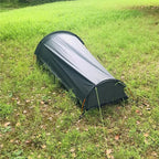 Lustar Ultralight Tent Backpacking Tent Outdoor Camping Sleeping Bag Tent Lightweight Single Person Tent
