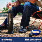 4Patriots Sun Kettle: Portable Solar Water Heater For Hunting & Emergencies - 16.9 oz Capacity