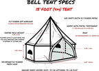 Psyclone Tents for Family Camping, Glamping, Hiking and Festival