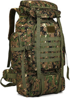Hiking Backpack for Men 70L/100L Camping Backpack Military Rucksack Molle 3 Days Assault Pack for Climbing | Camping Backpack, 3 Days Assault Pack, for Climbing