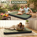 UPWELL Self Inflating Sleeping Pad 4.5" Thickness Camping Mattress with Solid Foam Double Sleeping Mat Portable Fast Inflation for Outdoor Mat Portable Roll Up，with air Pump