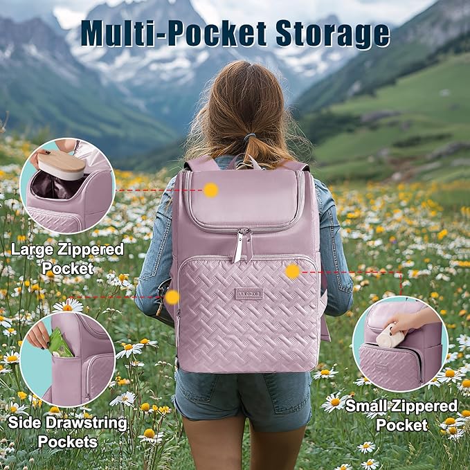 Backpack Coolers Insulated Leak Proof for Women Men, 35 Cans Large Capacity Waterproof Cooler Backpack, Soft Portable Cooler Bag for Beach Travel Camping Picnic Work