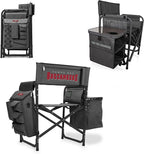 Picnic TIME NFL Unisex-Adult NFL Fusion Camping Chair with Side Table and Soft Cooler, Beach Chair for Adults, Lawn Chair
