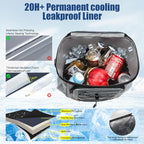 Backpack Cooler Insulated Leak Proof for Men Wowen 36 Cans Soft Cooler Backpack Insulated Waterproof Large Capacity Coolers Bag Portable for Lunch Camping Travel Picnic Hiking
