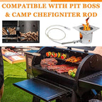Replacement Parts Hot Igniter Kit, Compatible with Pit boss Pellet Grill and Camp Pellet Grill, igniter Comes with one Fuses