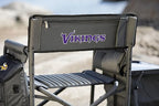 Picnic TIME NFL Unisex-Adult NFL Fusion Camping Chair with Side Table and Soft Cooler, Beach Chair for Adults, Lawn Chair