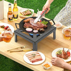 Portable Burner Outdoor Gas Stove Propane Cooker with Adjustable 0-20Psi Regulator Hose Camp Cooker Outdoor Gas Stove for Patio Camping, BBQ, Home Brewing, Turkey Fry