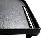 Direct Store DC125 Cast Iron Half Grill Griddle Replacement for Coleman Roadtrip Swaptop Grills LX LXE LXX, Non-Stick Flat Grill Cooking Griddle Pan Accessories, 1 Pack