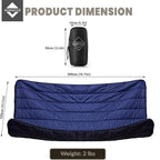 onewind Camping Blanket, Recycled Nylon Fabric Dupont Sorona Fillings, Warm, Puffy, Breathable, Windproof, Packable, Lightweight Camping Quilt for Outdoor Hiking Backpacking Travel Beach