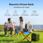 BLUETTI Elite 10 Mini Portable Power Station, 128Wh LiFePO4 Battery with 200W AC Outlet, Flight-Approved Power Bank for Travel, Fast Recharge Solar Generator for Camping & Outage Emergency Backup